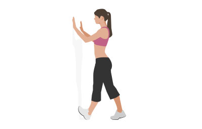 Knee and online ankle stretches